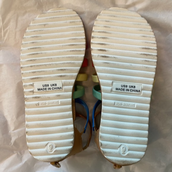 FIBURE Rainbow Gladiator Sandals - Picture 5 of 7